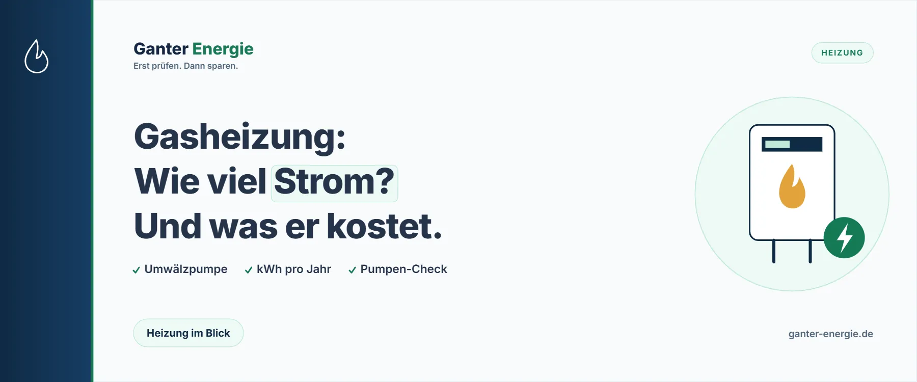 Gasheizung Stromverbrauch: Wie viel Strom braucht die Heizung?