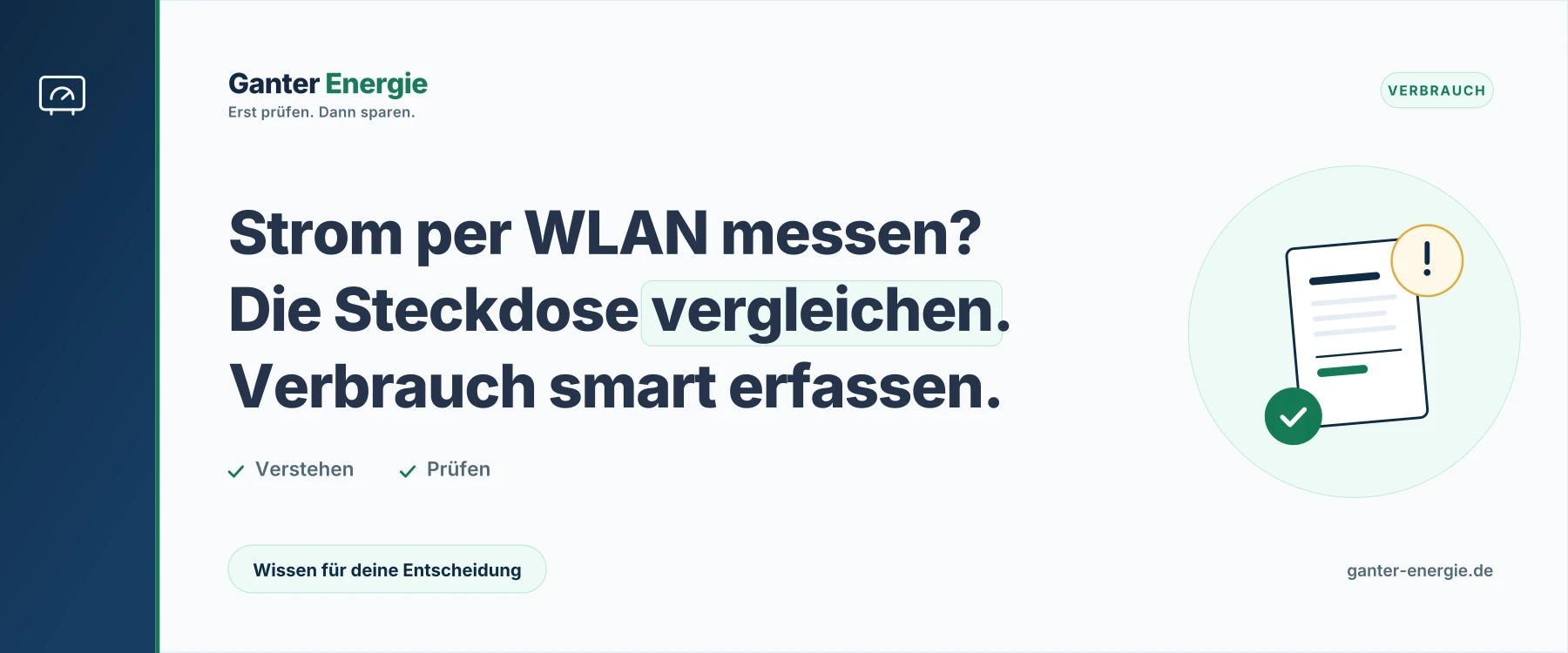 WLAN-Steckdose mit Strommessung: Stromverbrauch smart messen
