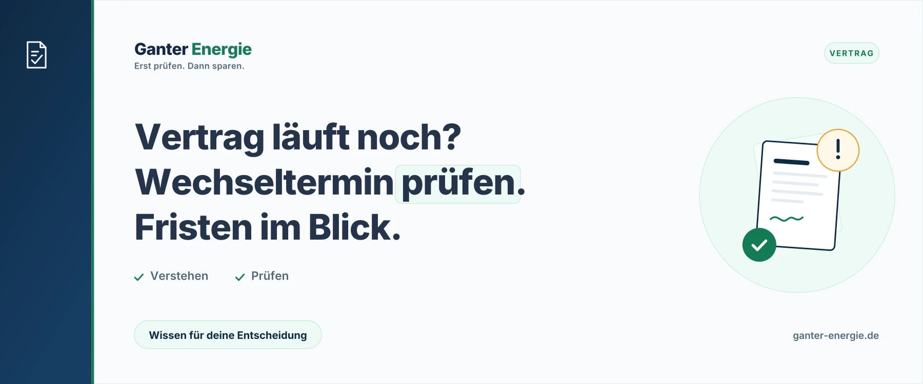 Stromanbieter wechseln trotz laufendem Vertrag