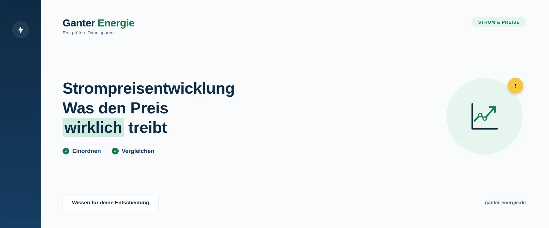Strompreisentwicklung: Was den Strompreis treibt