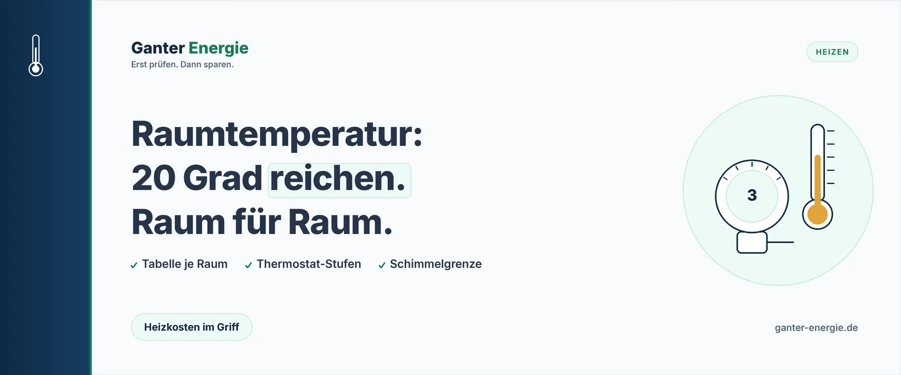 Raumtemperatur: Wie warm sollte es in welchem Raum sein?