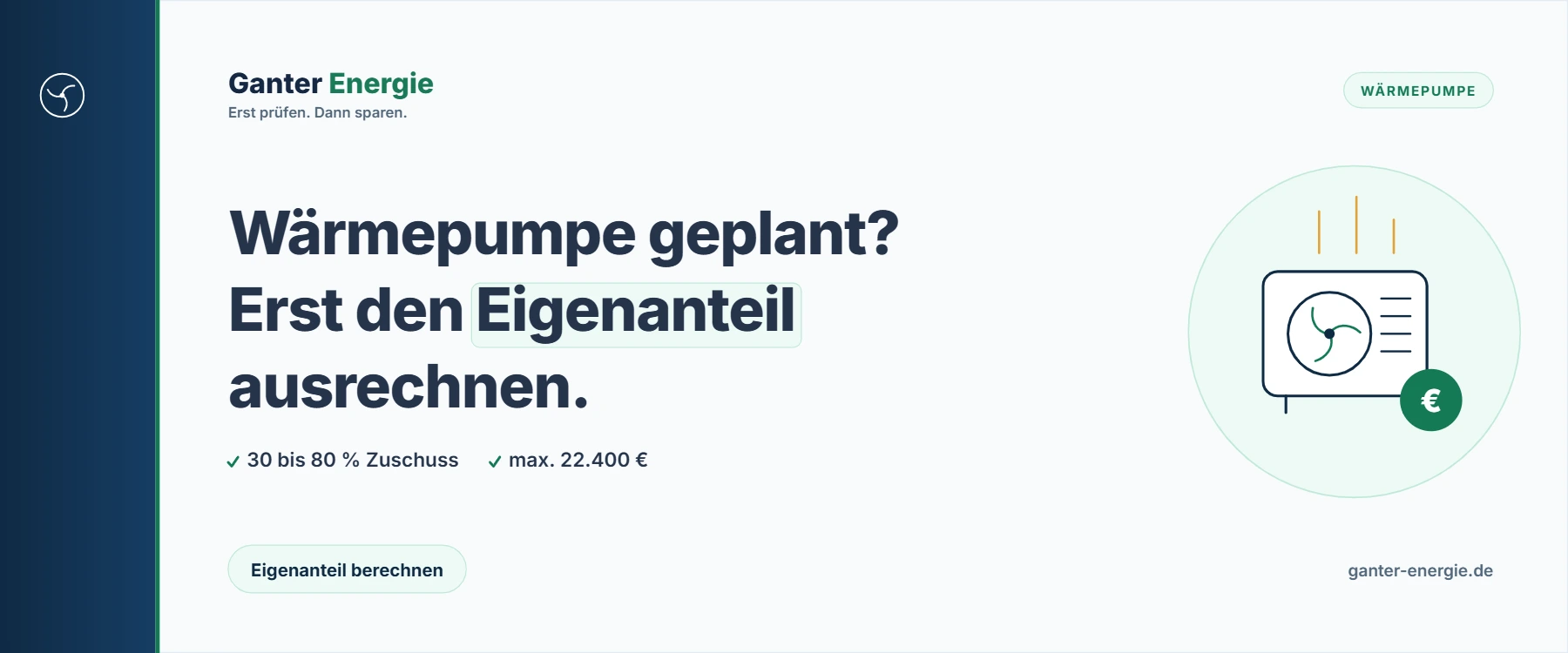 Wärmepumpe Kosten 2026: Anschaffung, Förderung und Eigenanteil