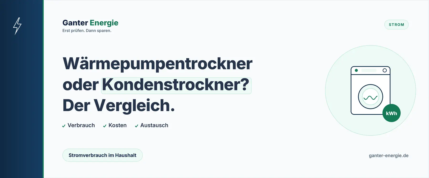 Wärmepumpentrockner oder Kondenstrockner? Unterschied, Vor- und Nachteile, Kosten