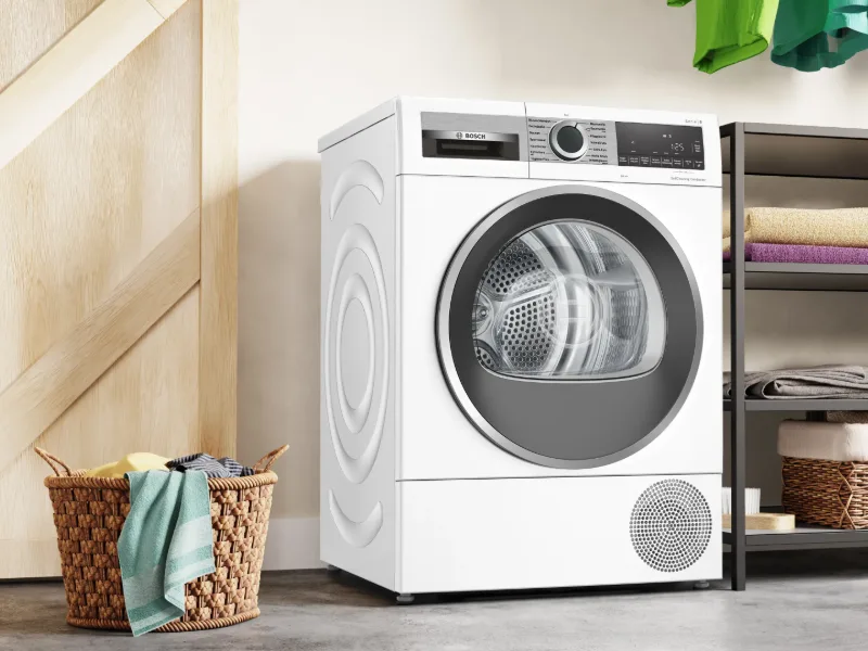 Bosch WQG235D00 Wärmepumpentrockner im Hauswirtschaftsraum